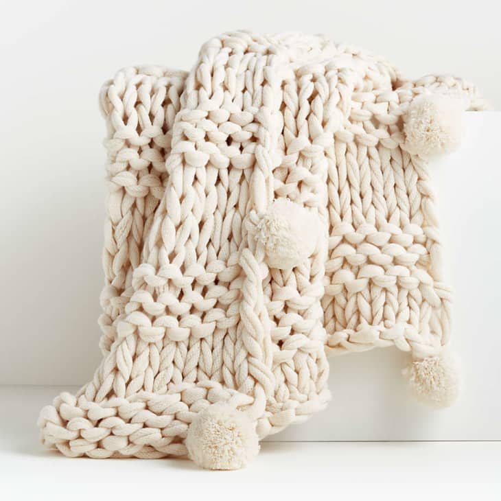 Where to Buy PomPom Bed Blankets Apartment Therapy